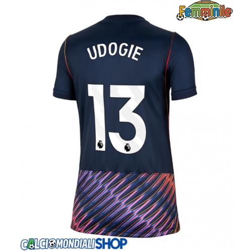 Maglie da calcio Tottenham Hotspur Destiny Udogie #13 Seconda Maglia Femminile 2026-27 Manica Corta
